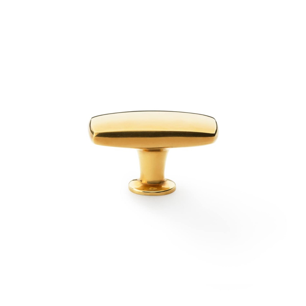 Alexander & Wilks - Plain Soap Dish Knob Small 47mm Burnished Brass