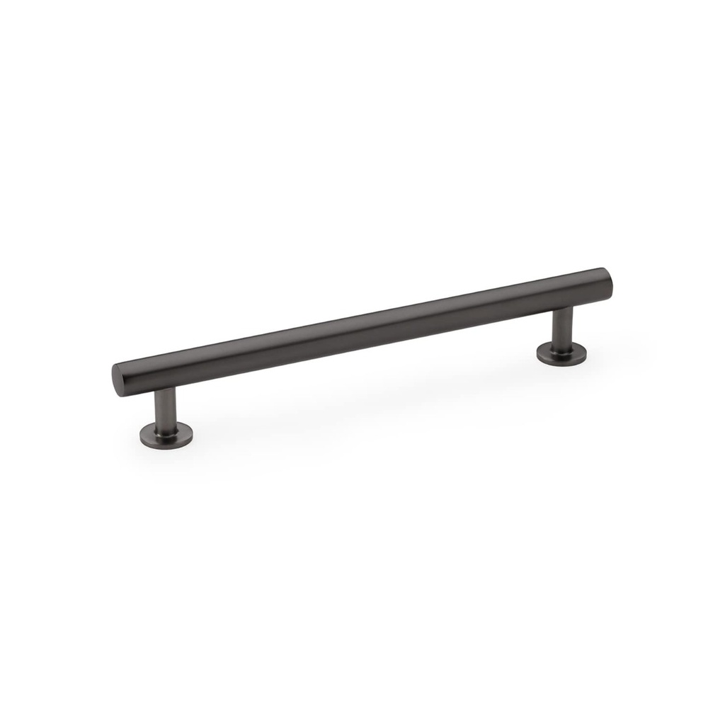 Alexander & Wilks Round T-bar Cabinet Pull Handle - Dark Bronze - Centres 160mm