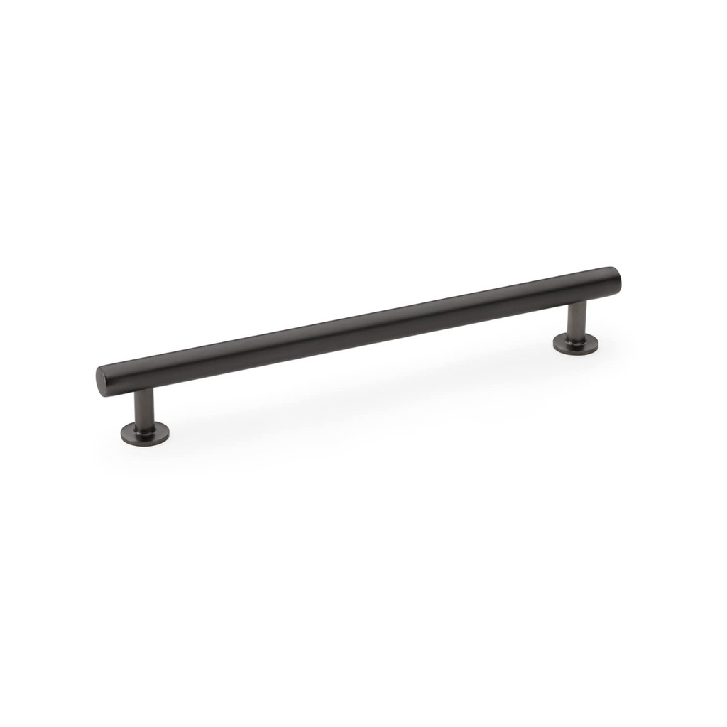 Alexander & Wilks Round T-bar Cabinet Pull Handle - Dark Bronze - Centres 192mm