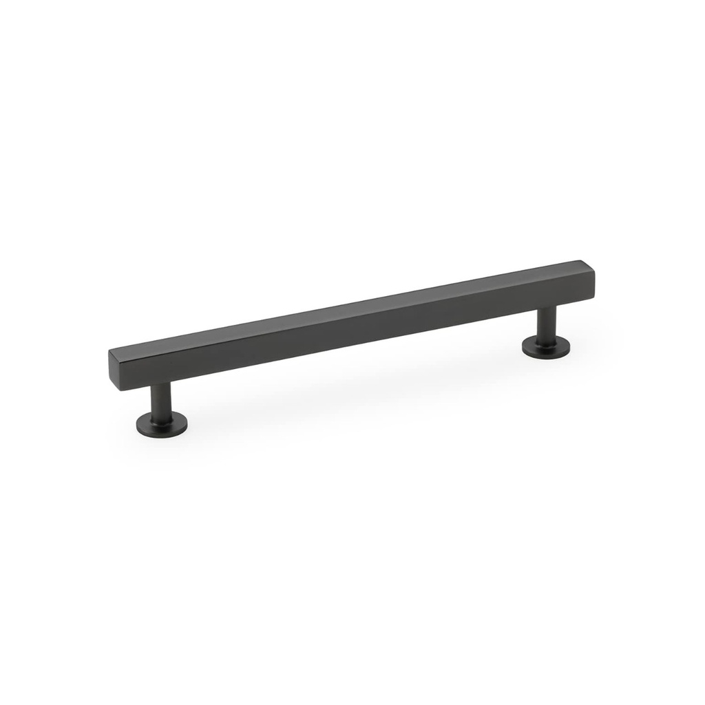 Alexander & Wilks Square T-bar Cabinet Pull Handle - Dark Bronze - Centres 160mm