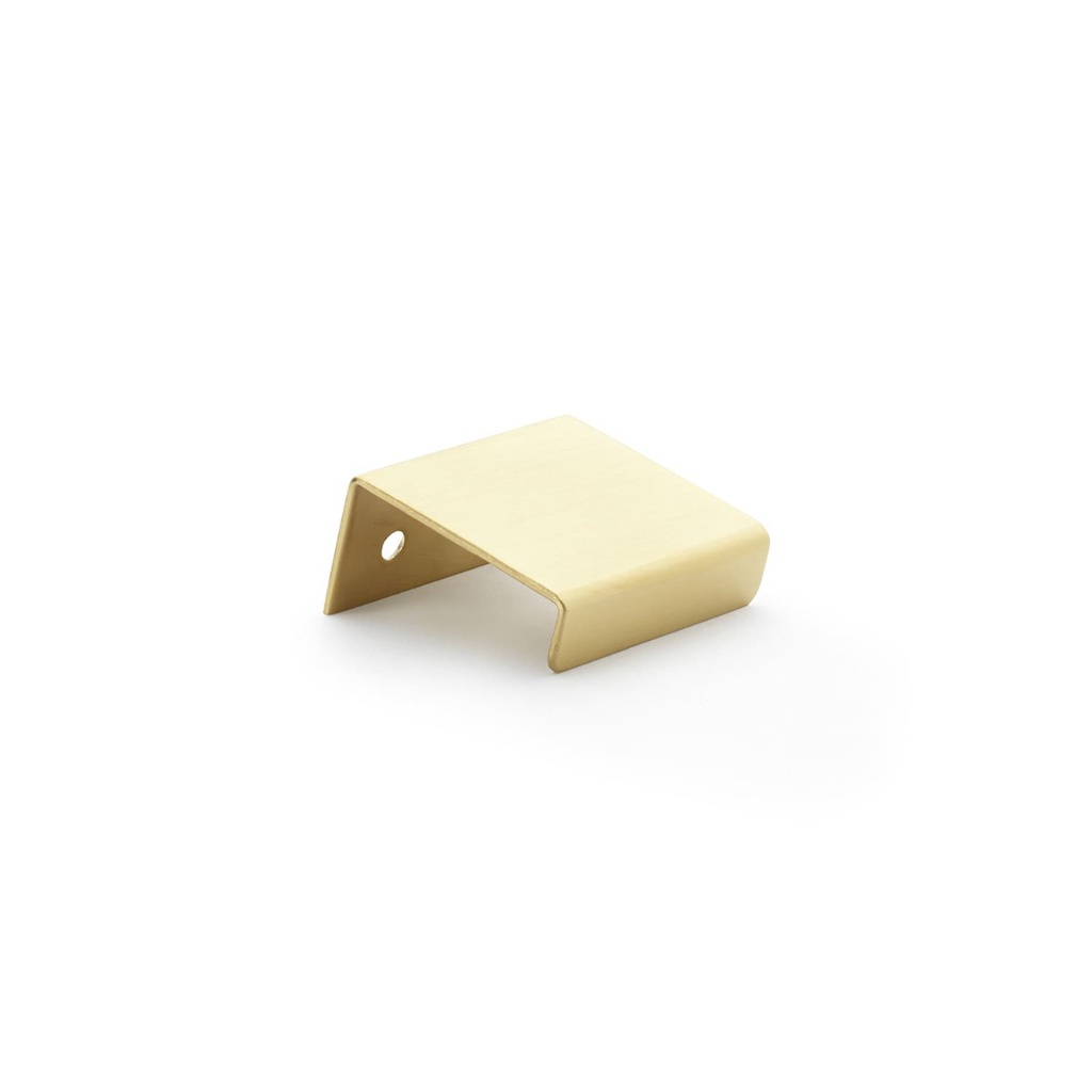 Alexander & Wilks Tilly Finger Pull - Satin Brass PVD