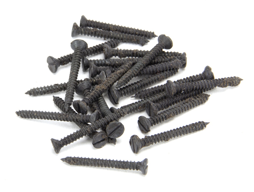 Beeswax 6 x 1¼" Countersunk Screws (25) - 33429
