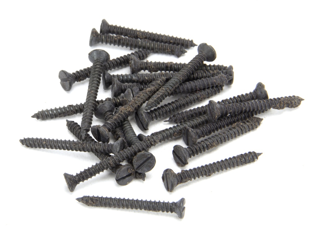 Beeswax 6 x 1¼&quot; Countersunk Screws (25) - 33429