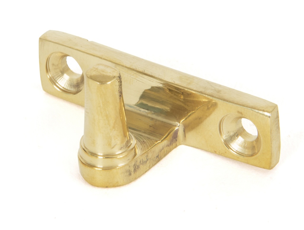 Polished Brass Cranked Stay Pin - 33458