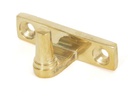 Polished Brass Cranked Stay Pin - 33458