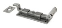 Pewter 4" Cranked Door Bolt - 33659
