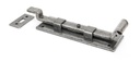Pewter 6" Cranked Door Bolt - 33662