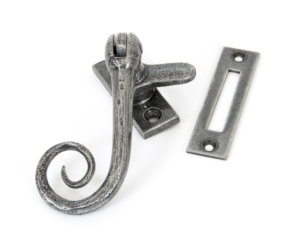 Pewter Monkeytail Fastener - 33676
