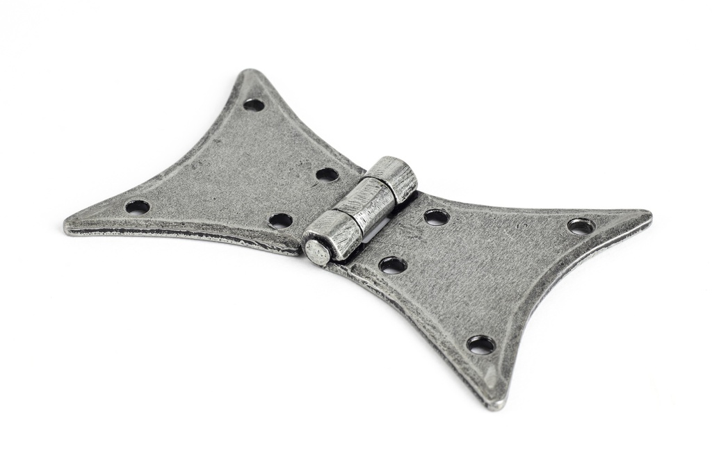 Pewter 3&quot; Butterfly Hinge (pair) - 33687