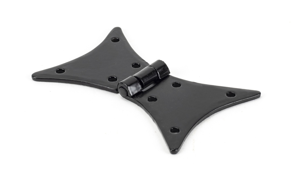 Black 3&quot; Butterfly Hinge (pair) - 33814
