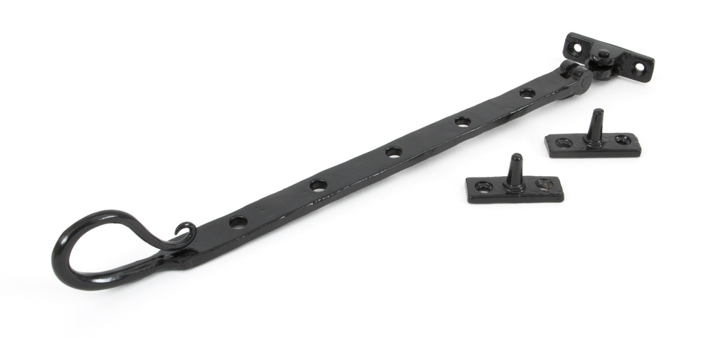 Black 12" Shepherd's Crook Stay - 33962