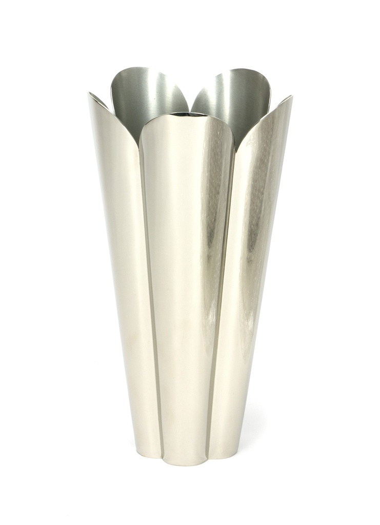 Smooth Nickel Flora Vase - 47127