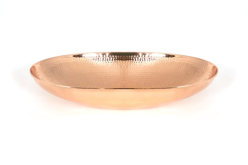 Hammered Copper Oval Sink - 47203