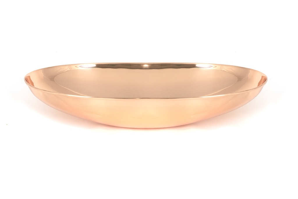 Smooth Copper Oval Sink - 47206