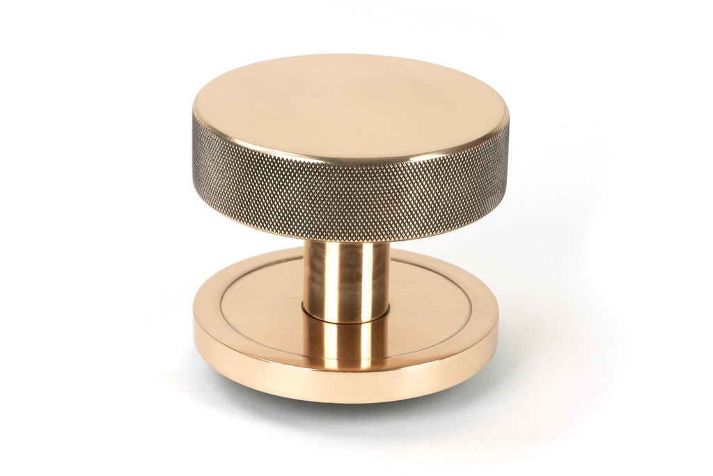 Polished Bronze Brompton Centre Door Knob (Plain) - 46750