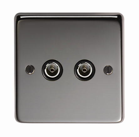 BN Double TV Socket - 34230