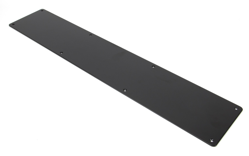 Black 780mm x 150mm Kick Plate - 73120