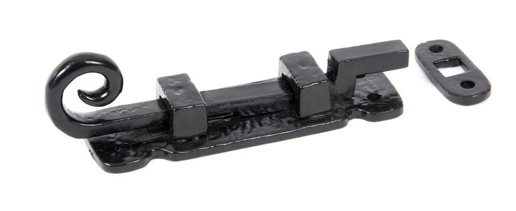 Black 4" Cranked Monkeytail Bolt - 73130