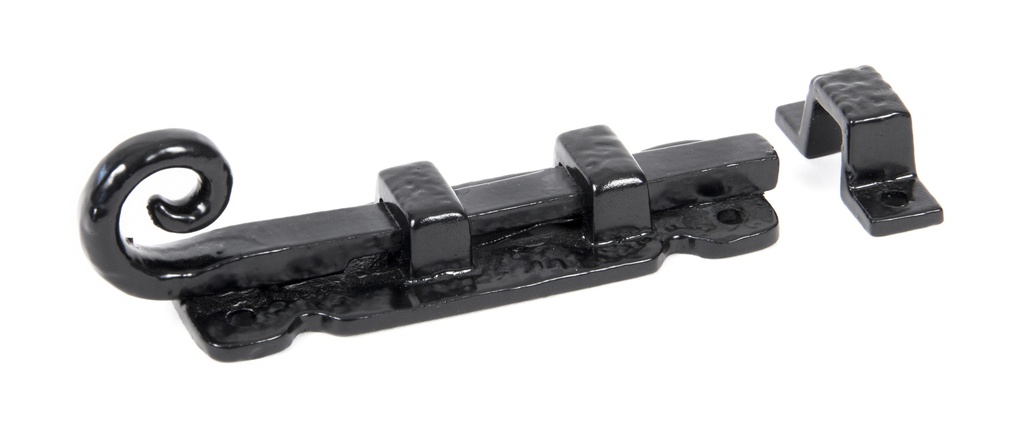 Black 4" Straight Monkeytail Bolt - 73132