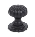 Black Flower Cabinet Knob - Large - 83509