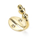 Polished Brass Coat Hook - 83524