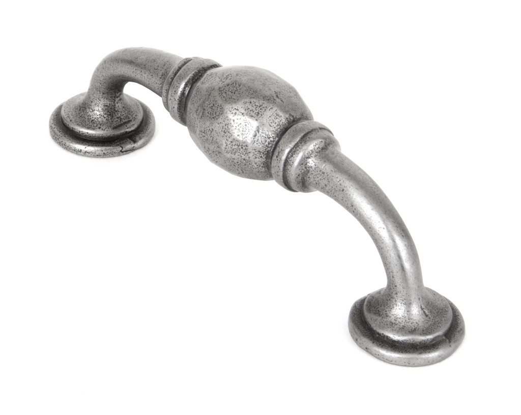 Natural Smooth 5" Hammered D Handle - 83527
