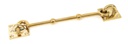 Polished Brass 8&quot; Cabin Hook - 83546