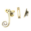 Aged Brass Monkeytail Fastener - 83565