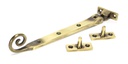 Aged Brass 8" Monkeytail Stay - 83567