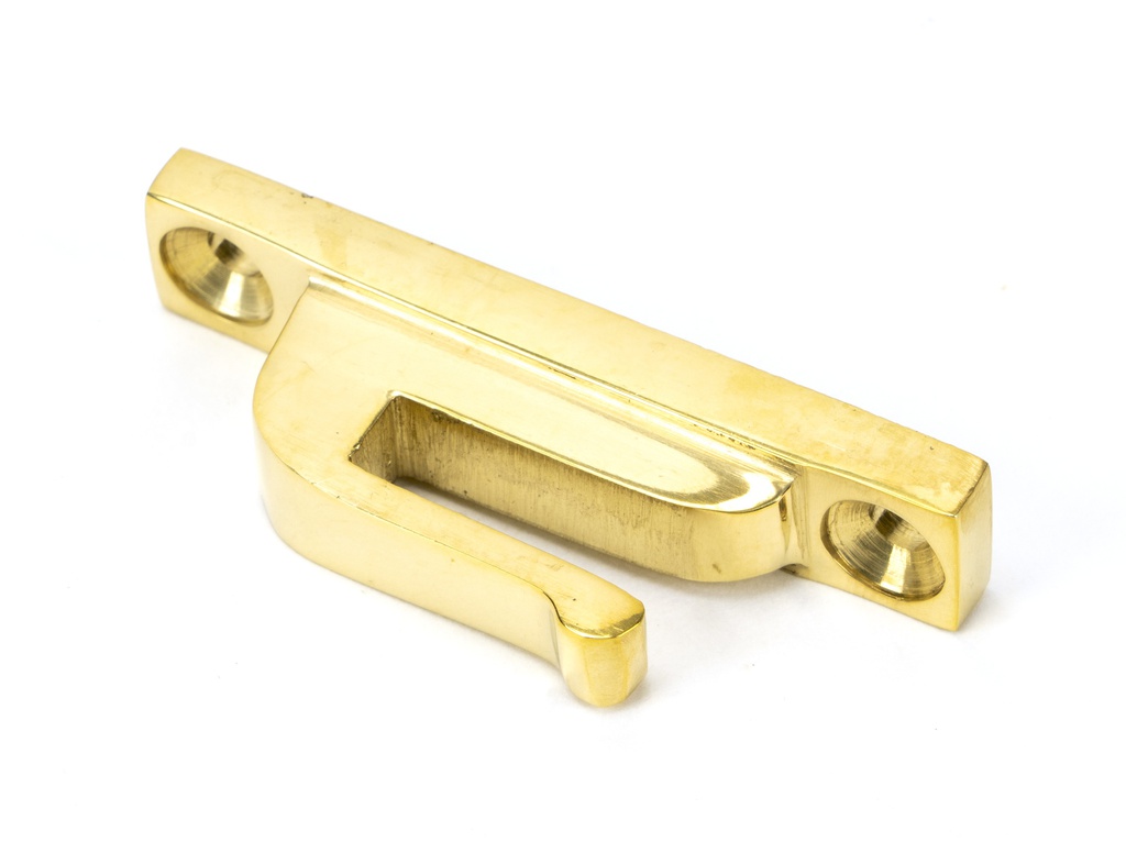 Polished Brass Hook Plate - 83687