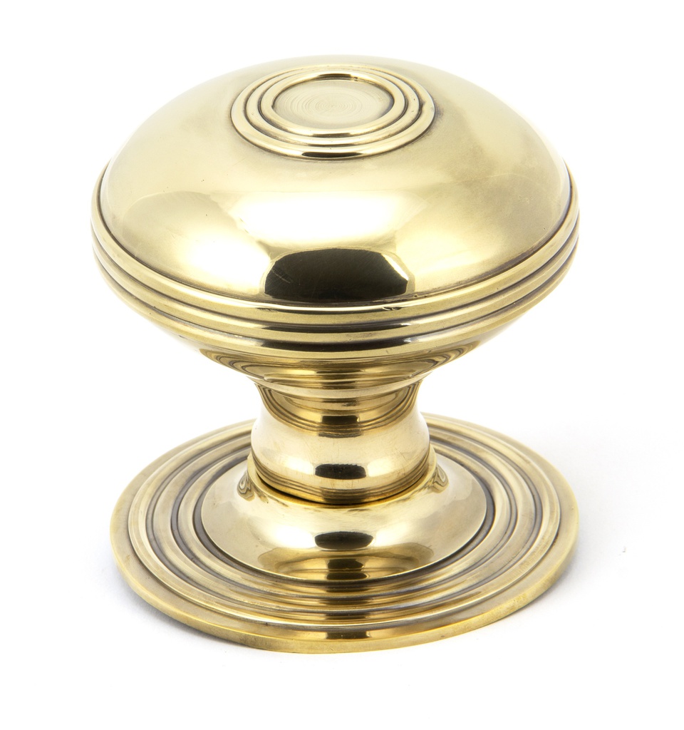 Aged Brass Prestbury Centre Door Knob - 83782