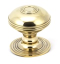 Aged Brass Prestbury Centre Door Knob - 83782