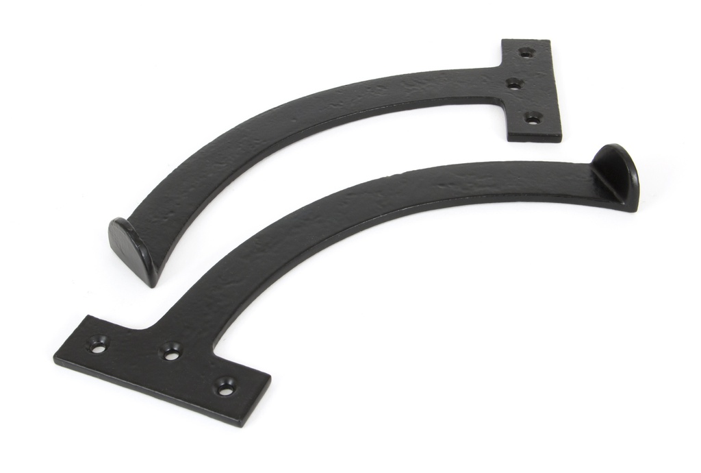 Black 8.5&quot; Quadrant Stay (Pair) - 83854