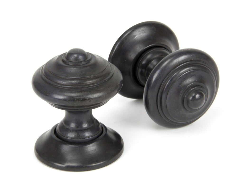 Aged Bronze Elmore Concealed Mortice Knob Set - 90297