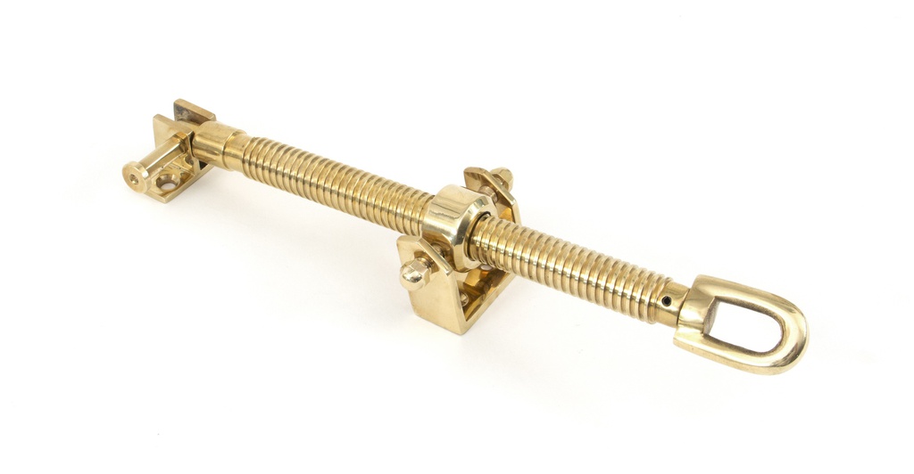 Polished Brass 12" Fanlight Screw Opener - 91026