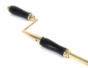 Lacquered Brass Window Winder with Handle - 91028
