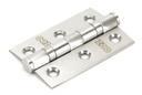 Satin SS 3" Ball Bearing Butt Hinge (pair) - 91038