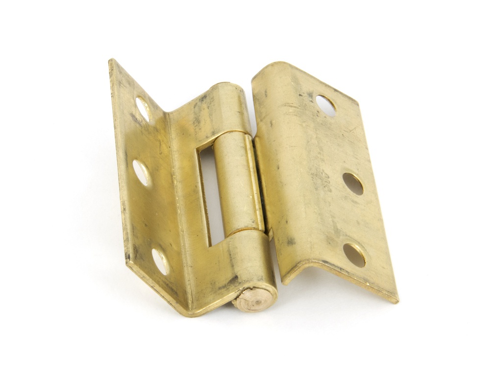 Self Coloured Brass 2Â½" (pair) Stormproof Hinge 1951 - 91044