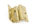 Self Coloured Brass 2Â½&quot; (pair) Stormproof Hinge 1951 - 91044