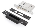 Black 3" 5 Lever BS Sash Lock KA - 91066