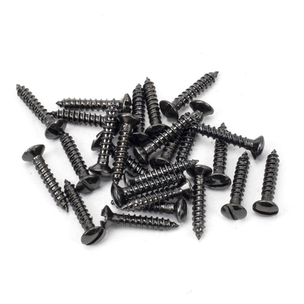 Dark Stainless Steel 4x¾&quot; Countersunk Raised Head Screw (25) - 91226