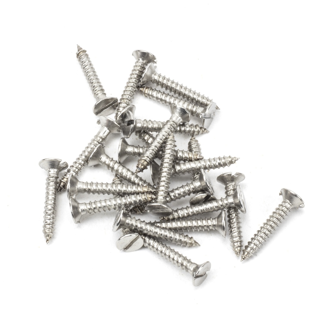 Stainless Steel 4x¾&quot; Countersunk Screws (25) - 91245