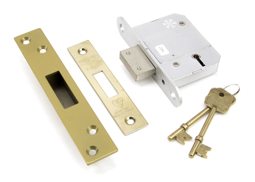 PVD 2Â½&quot; 5 Lever BS Deadlock - 91831