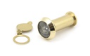 Lacquered Brass Door Viewer 180Â° (34-56mm Door) - 91896