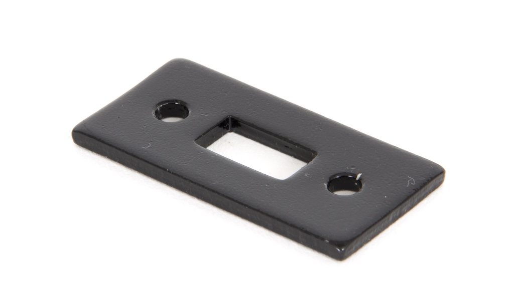 Black Mortice Plate for 6" Cranked Bolt - 33016R