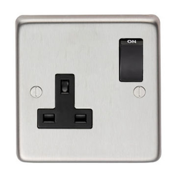 SSS Single 13 Amp Switched Socket - 34223/1