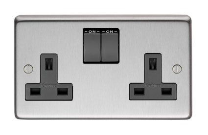 SSS Double 13 Amp Switched Socket - 34224/1