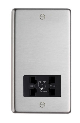 SSS Dual Volt Shaver Socket - 34232/1