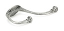 Pewter 7 3/4&quot; Hat &amp; Coat Hook - 45602