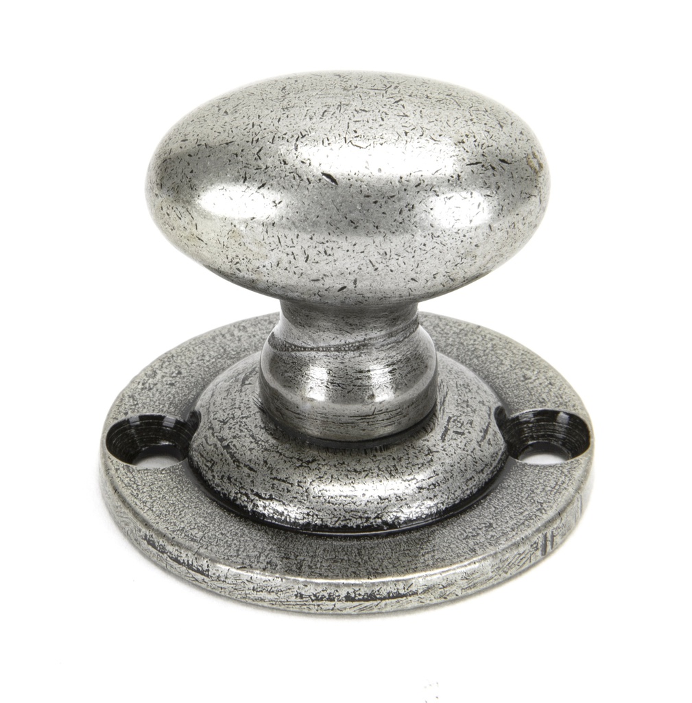 Pewter Oval Rack Bolt - 92129